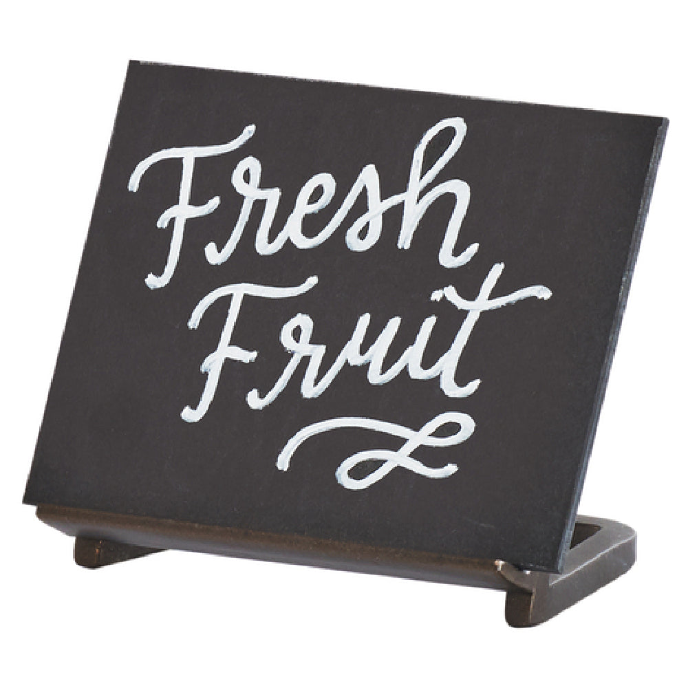 Cal Mil 3919-43-84 Sierra Chalkboard Sign 4"W X 3"H Write On Area Metal Frame