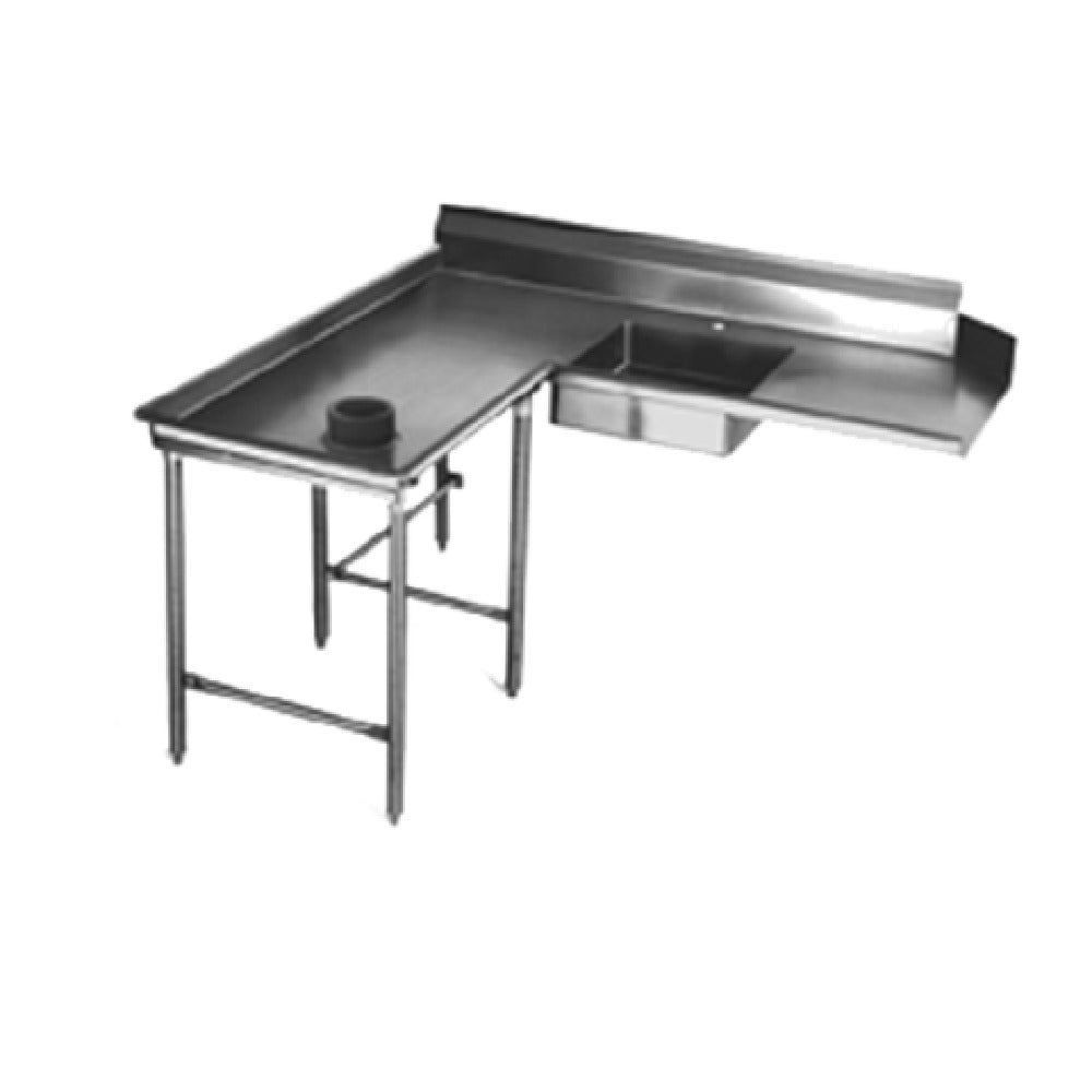 Eagle SDTCIL-108-14/3 Spec-Master® Soiled Dishtable Island Design 108" Machine To Corner