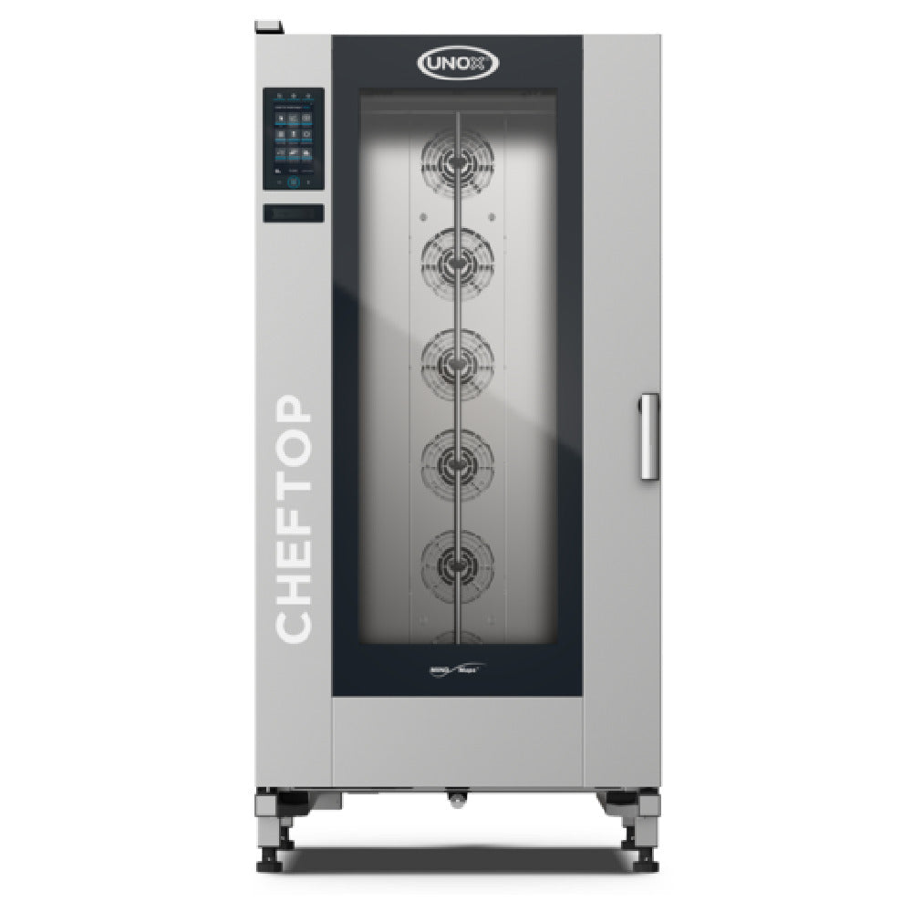 UNOX XAVL-2021-NPRS (GAS 208-240V)_LP ChefTop MIND.Maps™ Plus Combi Oven/Steam Oven Is A Gas Countertop Oven That Combines Heat