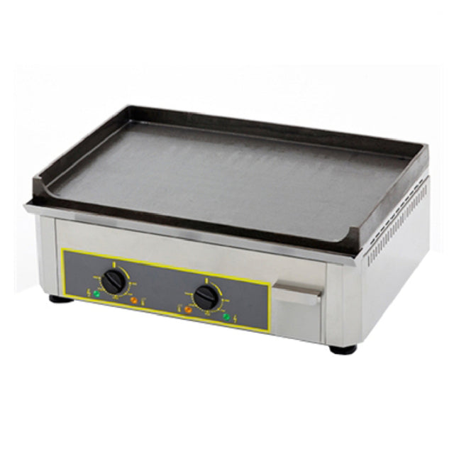 Equipex PSE-600 Roller Grill Countertop Griddle Electric Cast Iron Griddle Plate