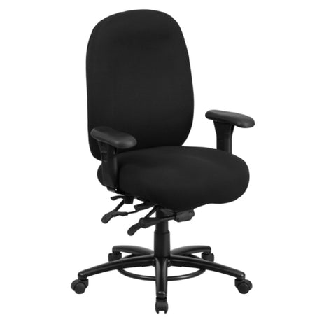 Flash Furniture LQ-1-BK-GG Hercules Series 24/7 Big & Tall Swivel Office Chair