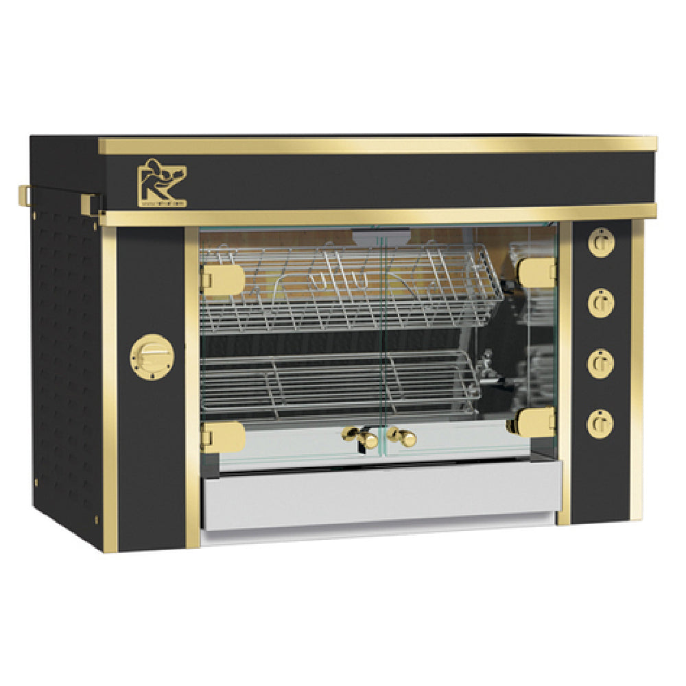 Rotisol GF975-ELEGANCE-LUX_LP GrandFlame Elegance Rotisserie Gas Countertop 40-3/8" W
