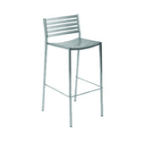 Emuamericas Llc E264-22 Segno Stacking Barstool Outdoor/indoor Steel Ladder Pattern Back And Seat