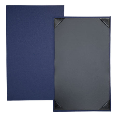 Risch LINEN-1V 8.5X14 Linen Hardback Menu Cover (specify Color) 8 1/2" X 14" 1 View