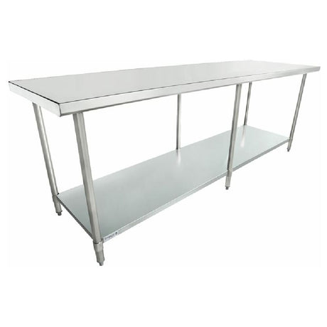 Empura Stainless WT3096 Empura STANDARD DUTY Work Table 30" X 96" No Backsplash