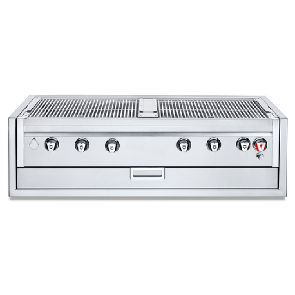 Crown Verity IBI482RD-GO Infinite Series 48" Built-In Dual Dome Outdoor Charbroiler