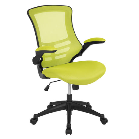 Flash Furniture BL-X-5M-GRN-GG Swivel Task Chair 37-1/2" To 41-1/4" Adjustable Height