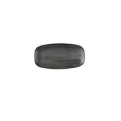 Churchill China SRBLXO111 - Black Chefs Oblong Plate, 11 3/4X6 ", Ceramic