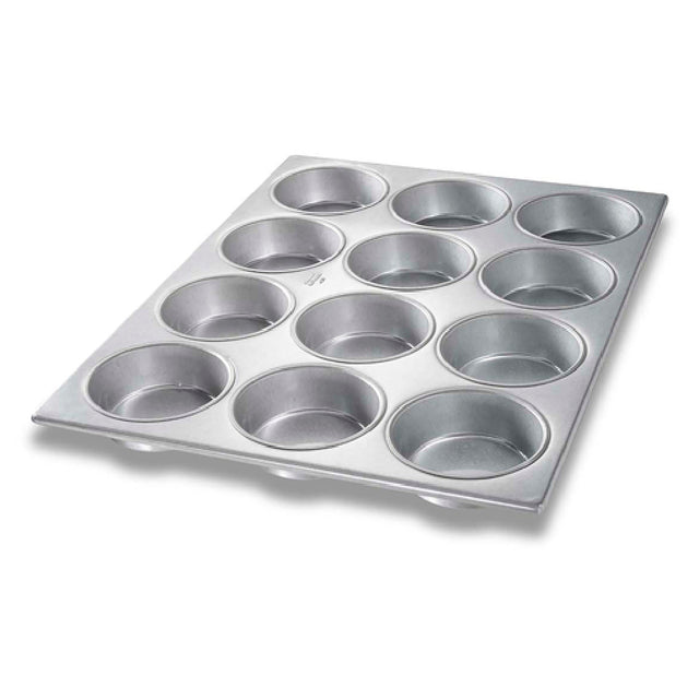 Chicago Metallic 44215 Mini-Cake Pan 15-1/2" X 20-1/2" Overall Makes (12) 4-1/4" Dia. Mini-cakes