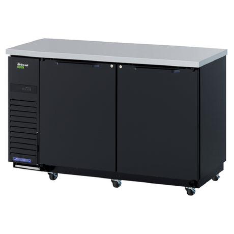 Turbo Air TBB-24-60SBD-N6 Super Deluxe Narrow Back Bar Cooler Two-section 61-1/8"W X 24-1/2"D X 35-3/8"H