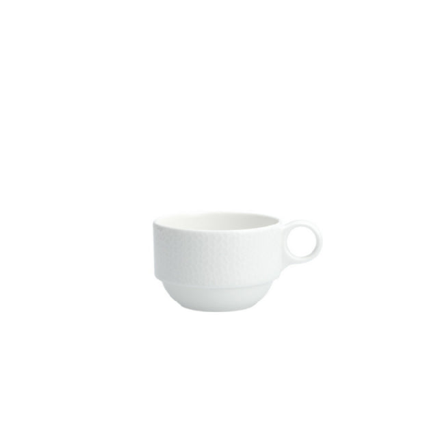 Fortessa 7000.FFD.01 Amanda Teacup 7 Oz. Embossed