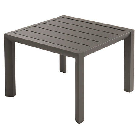 Grosfillex US040599 Sunset Outdoor Low Table 20" X 20" Square