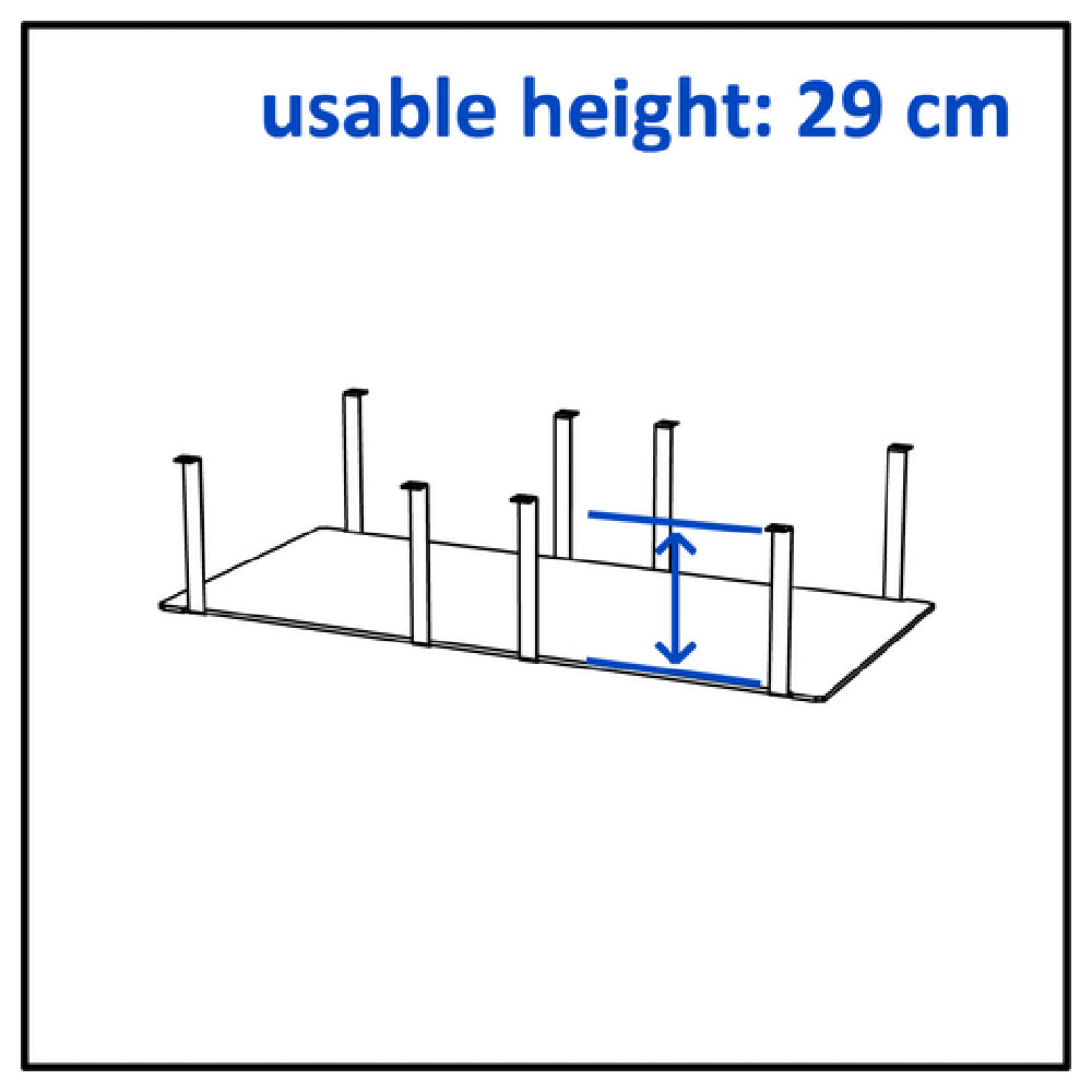 Bauscher Hepp VE-80038 - Venta® Shelf, To Create Storage Space Under A Buffet Table