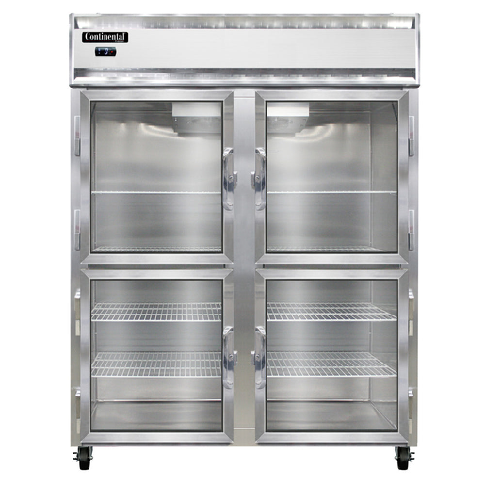 Continental Refrigerator 2FENSSGDHD Extra-Wide Freezer Reach-in 57"W