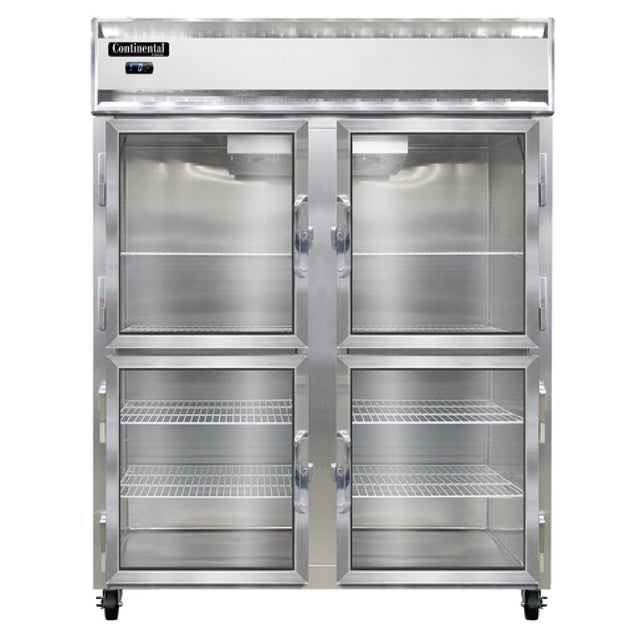 Continental Refrigerator 2FENSSGDHD Extra-Wide Freezer Reach-in 57"W