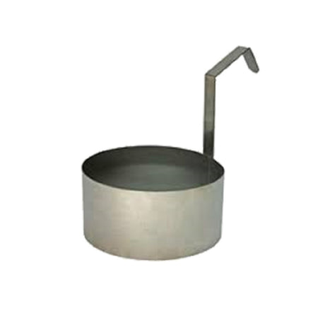 Comstock-Castle SF8R-A Funnel Cake Ring 8" Diameter Stainless Steel Ring With Long Stainless Handle