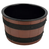 Bauscher Hepp BBS352 - Gourmet Barrel Bowl Set, 4 Qt., Includes: (1) 10" Dia. X 6"H Brown ABS Bowl