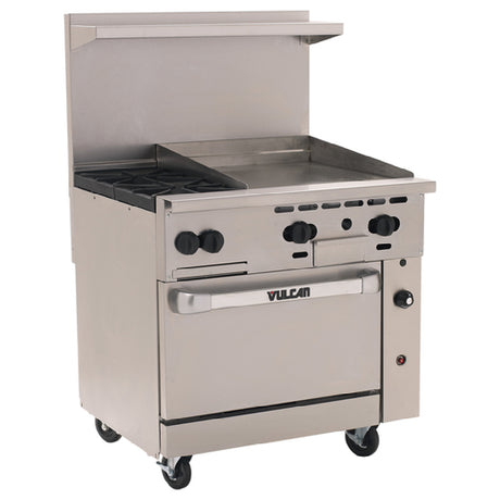 Vulcan 36C-2B24GTN Endurance™ Restaurant Range Gas 36"