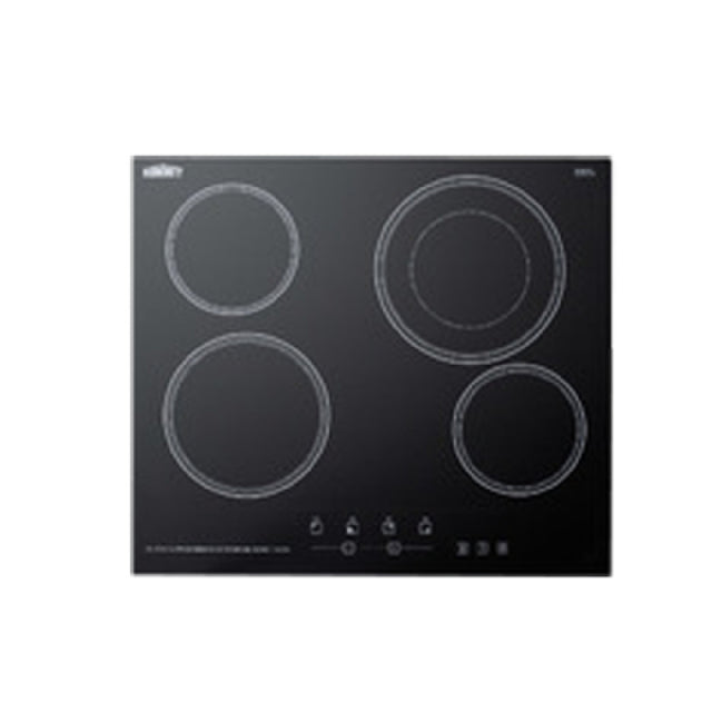 Summit CR4B23T5B Radiant Cooktop Electric 23-1/4" W