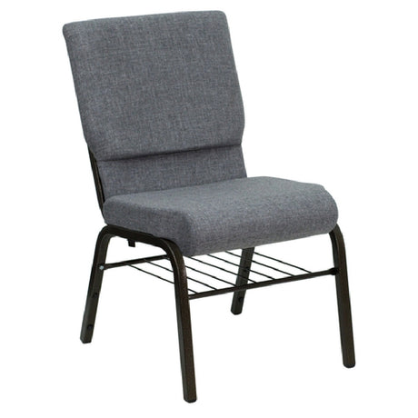 Flash Furniture XU-CH-60096-BEIJING-GY-BAS-GG Hercules Series Stacking Church Chair