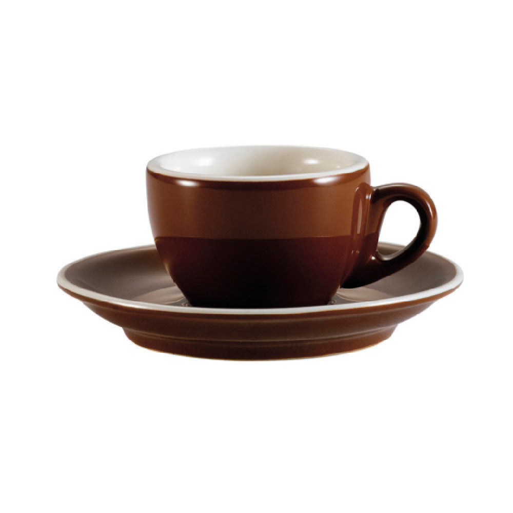 CAC China CFB-1 Cup And Saucer Set Two-piece Includes: (1) 8 Oz.