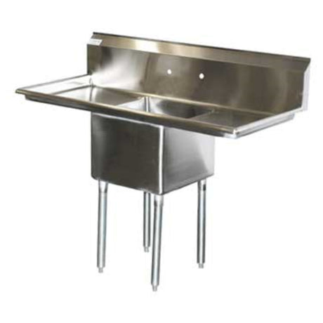 Serv-Ware E1CWP18182-24 - Serv-Ware - Sinks - 14" Deep Economy 1 Bowl - 66"W X 23.5"D X 45.5"H