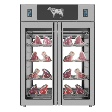 Omcan 48047 (MM-IT-1400-TWCV) Stagionello® Dry Age 3.0 Twin Cabinet Two-section