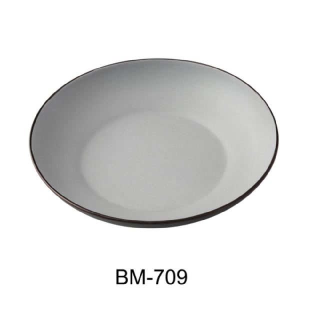 Yanco BM-709 Birmingham Pasta Or Salad Bowl 9"W X 9"D X 1-3/4"H