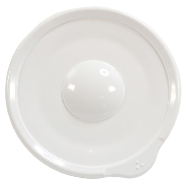 Bauscher Hepp T3800W - Saucer, 5-3/10"W X 5-1/10"D X 1/2"H, Round