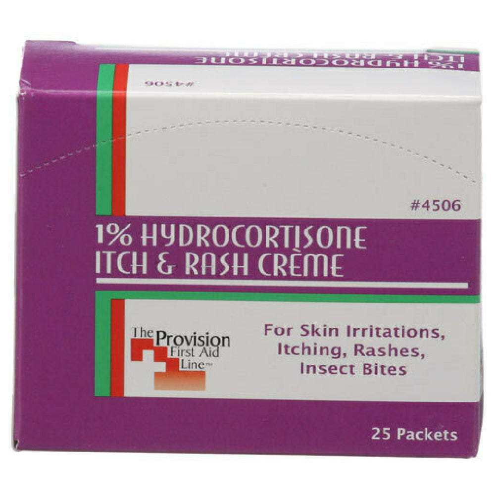 Franklin Machine Products 280-2392 Hydrocortisone Cream Packet 0.9 Grams For Skin Irritation