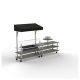 Steelite MGCMLE04GSBW Display Station Mixed Materials (minimum = Case Quantity 1 Per Case) (repack Item)