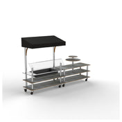 Steelite MGCMLE04GSBW Display Station Mixed Materials (minimum = Case Quantity 1 Per Case) (repack Item)