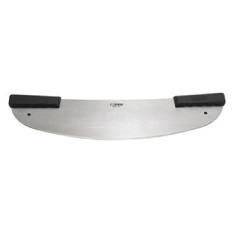 Winco KPP-20 Pizza Rocker Knife 20" Overall Length With (2) Black Polypropylene Handles