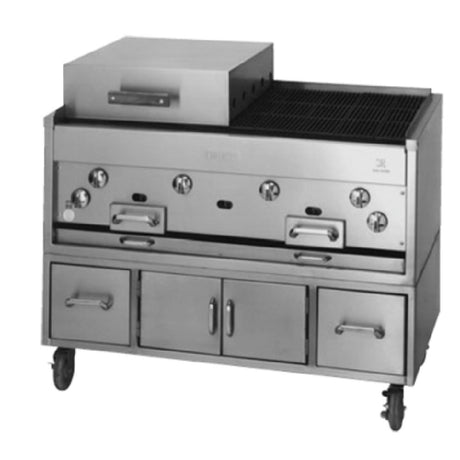 Jade Range KC-24-RAD Titan™ Chitwood Smoke Broiler Gas 24" Countertop