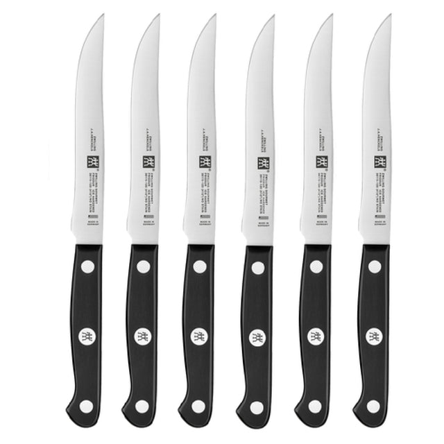 Zwilling 39123-006 Zwilling® Gourmet Steak Knife Set 6-piece 11"L Overall
