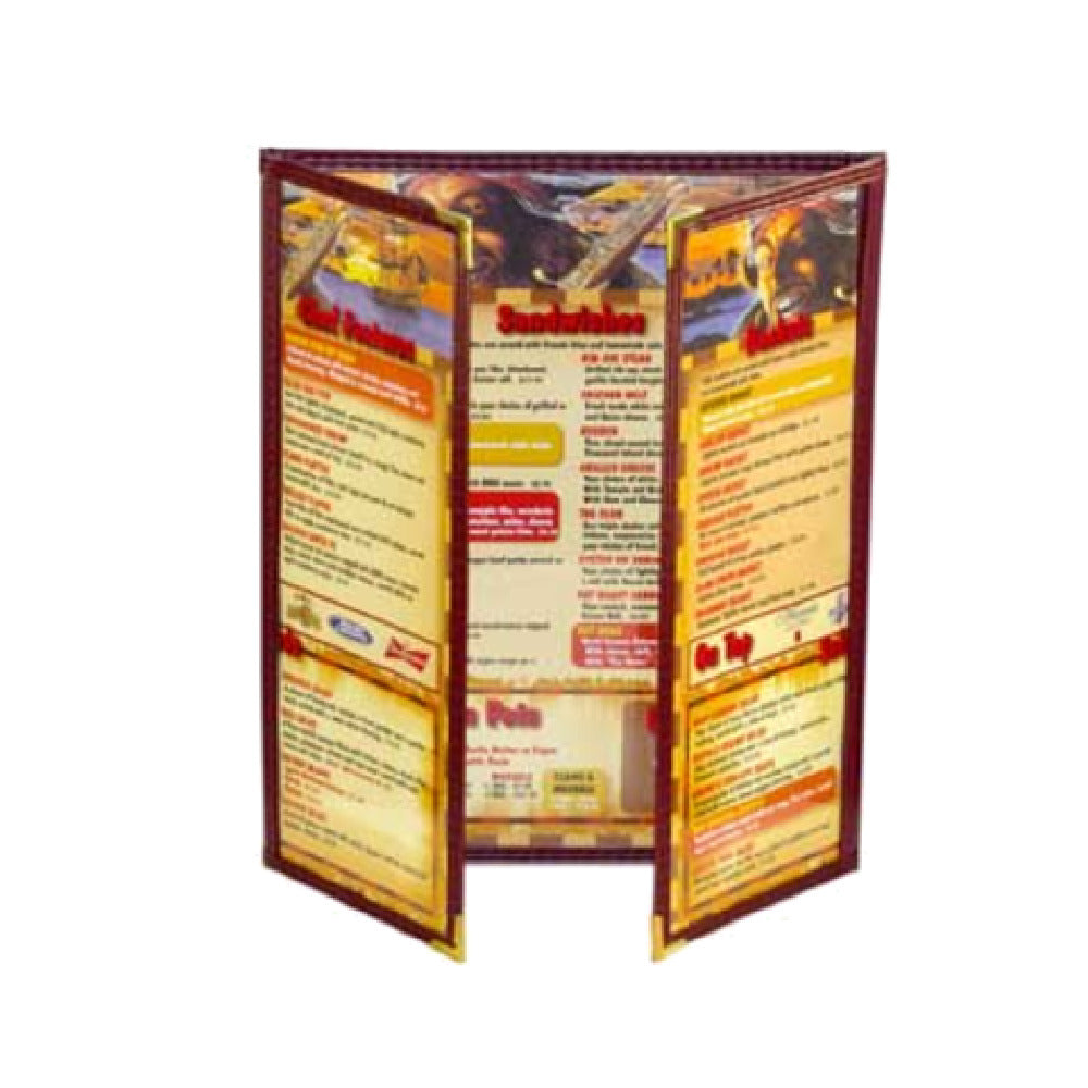 Menu Solutions SE332D Menu Jacket Holds 4-1/4" 8-1/2"