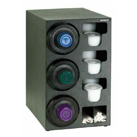 Dispense Rite SLR-C-3LBT Cup Dispensing Cabinet 24-1/4"H X 13"W X 23"D Interchangeable Gasket