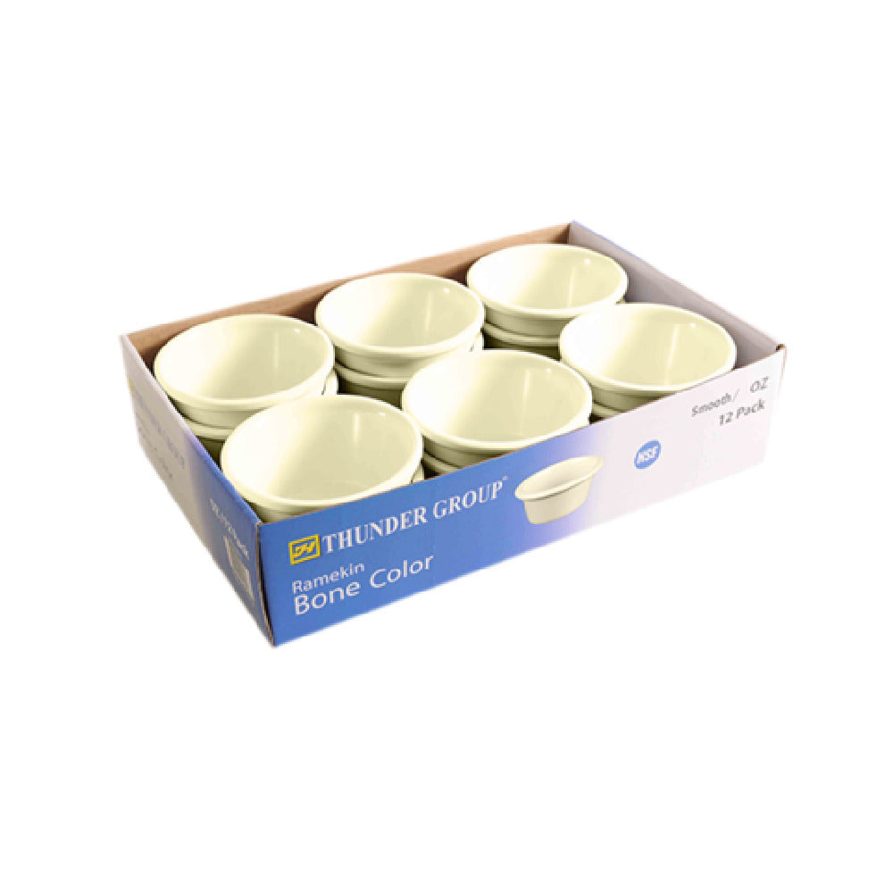 Thunder Group ML538B1R Ramekin 4 Oz. Capacity 3-3/8" Dia.