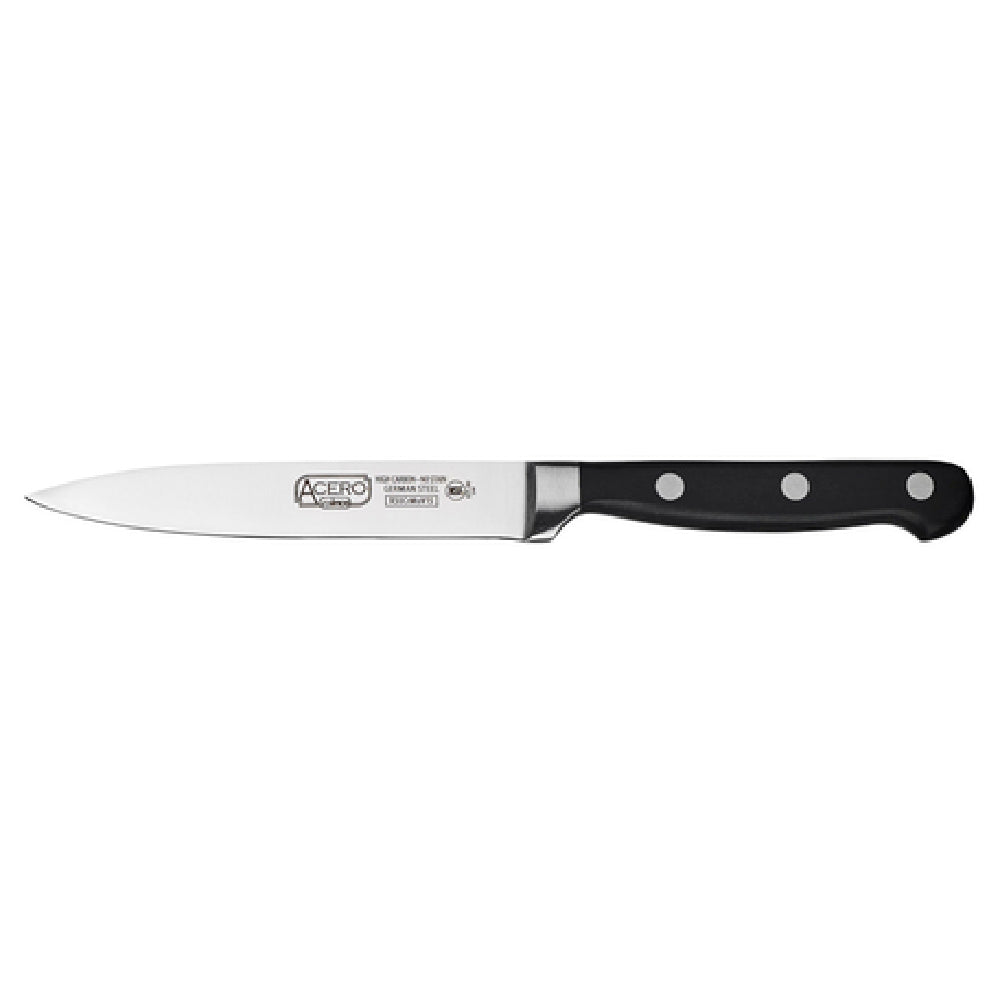 Winco KFP-50 Acero Utility Knife 5" Blade Triple Riveted