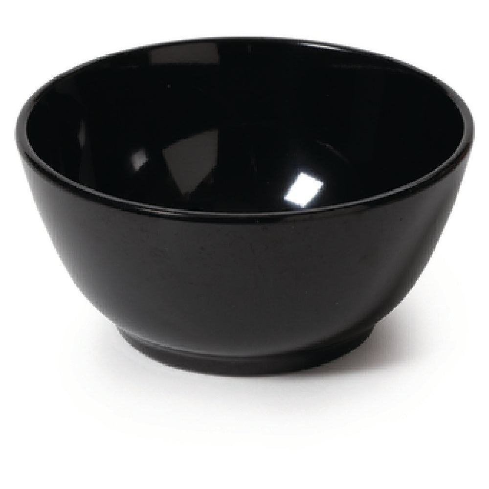 GET Enterprises B-524-BK Settlement™ Salad/Soup Bowl 16 Oz. (18.5 Oz. Rim Full) 5-1/4" Dia. X 2-1/4"H