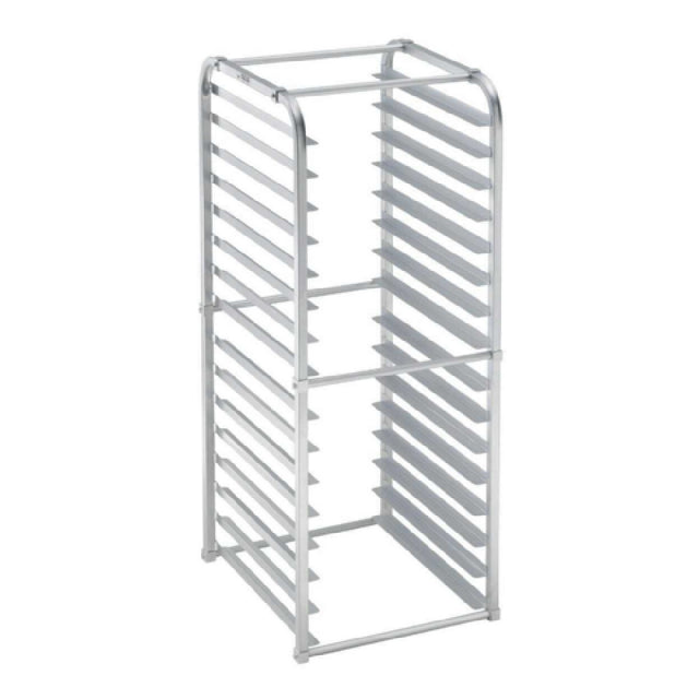 Hubert 32L-124 - Kratos Sheet/Bun Pan Rack For Reach-Ins, 16-Pan Aluminum, End Load