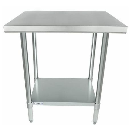 Empura Stainless WT2430 Empura STANDARD DUTY Work Table 24" X 30" No Backsplash