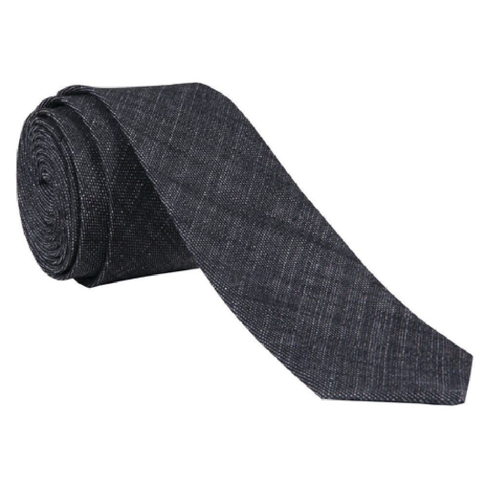 Chef Works TNN02BBK0 Neck Tie Crosshatch Pattern 65/35 Poly/cotton