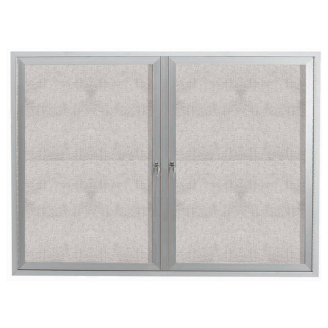 Aarco ODCC4860RI Aluminum Bulletin Board 60"W X 48"H Enclosed