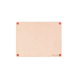 Epicurean 622-19150101 Epicurean HACCP Non-Slip Cutting Board 19.5" X 15" X 3/8" In Natural With Red Raw Meat Feet