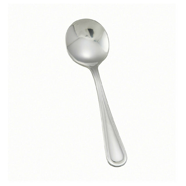 Winco 0021-04 Bouillon Spoon 5-7/8" 18/0 Stainless Steel