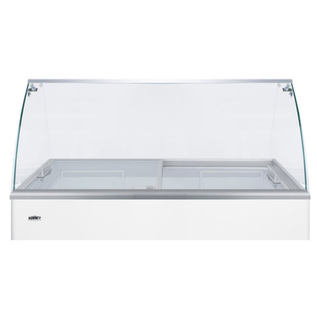 Summit NOVAGDC45KIT Sneeze Guard Kit Compatible With Summit NOVA45 Freezer Curved Glass Front