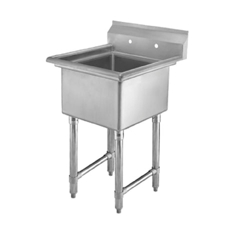 Klinger's Trading HDS1 Sink One Compartment 23"W X 23-1/2"D X 41"H