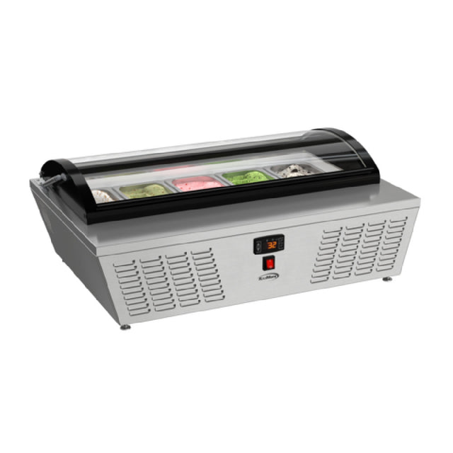 Koolmore KM-CGD-5P Ice Cream Freezer 38.38"W X 25.60"D X 14.60"H Countertop