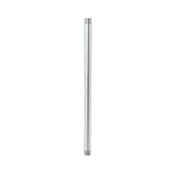 T&S Brass S145X Riser 12" Nipple With 3/8 NPT Male Threads Stainless Steel Construction